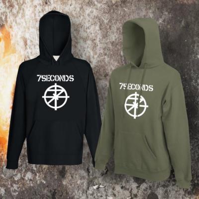 7 SECONDS HOODIE  (GRÖSSEN S-5XL) 2 FARBEN