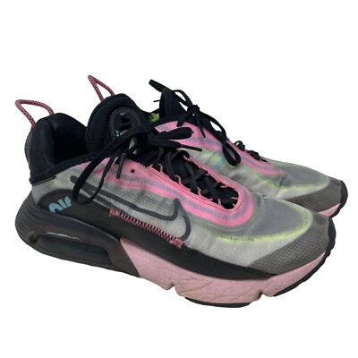 air max 2090 white black pink