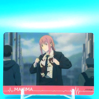 Chainsaw Man Card Makima Japanese Anime Tatsuki Fujimoto F/S #2