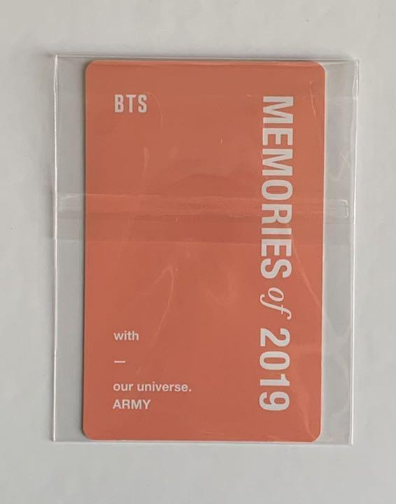 BTS MEMORIES OF 2019 JIMIN DVD/Blu-ray Universal Music BTS MEMORIES OF 2019 JIMIN DVD/Blu-ray Universal Music