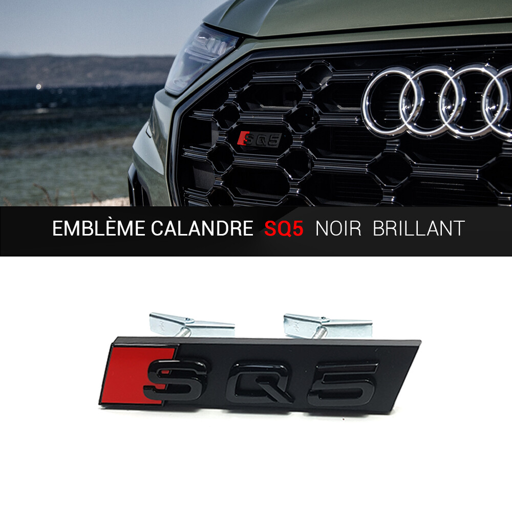 Audi SQ5 Q5用フロントグリル ブラック　FY 新品 アウディ純正Q5(FY)用ブラックスタイリング用フロントグリル - G