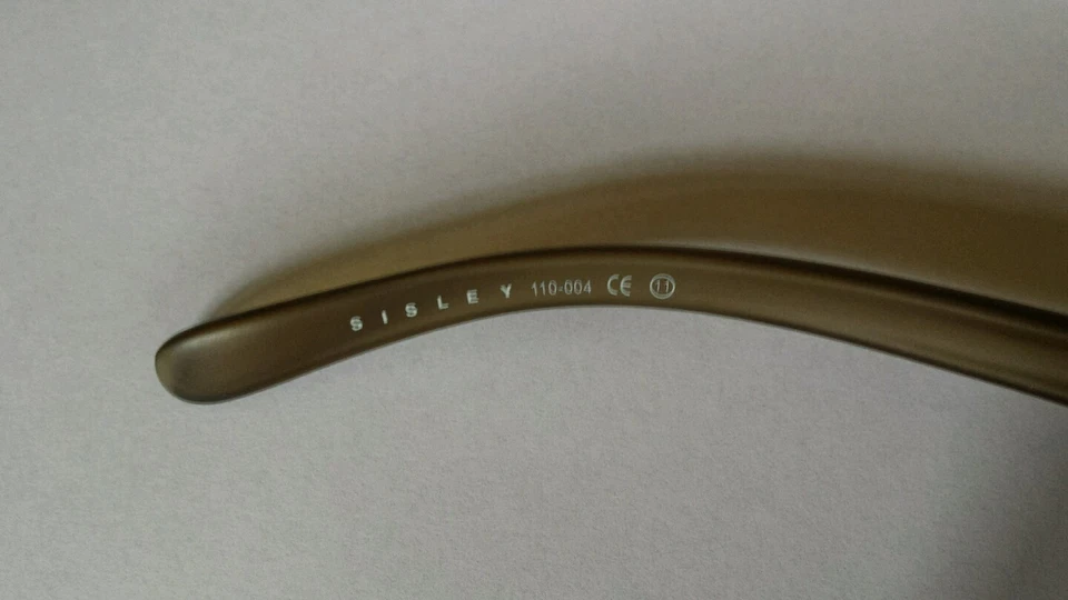 OCCHIALI DA SOLE DONNA SISLEY,VINTAGE STYLE,UV110S,UV100%,SUN GLASSES,MADE ITALY Foto 4 de 4