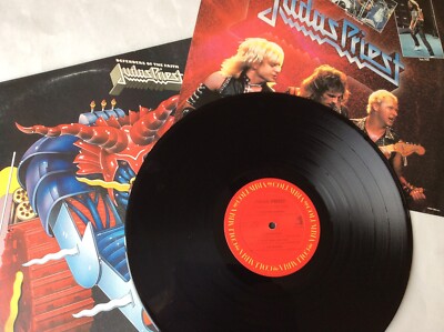 Judas Priest-Defenders Of The Faith-LP-1984-Vinyl-Record-Album-LP