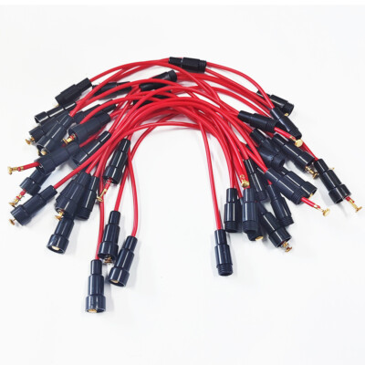 20x Inline Round Glass Fuse Holder 30A Max Screw-Type Wire 250V Small 5x20mm US