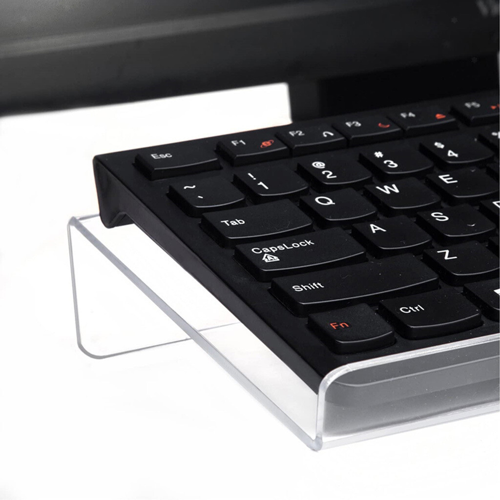 Keyboard Height Adjuster Richboom Support Ergonomique Pour Clavier D' Ordinateur - Support De Keyboard Riser Adjustable