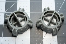 (Set of 2) STAR WARS Kenner Hasbro Y-Wing Afterburners Repro Part