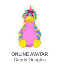 Webkinz Classic Candy Googles Code Only messaged