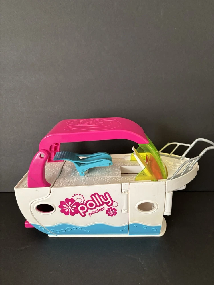 Polly Pocket Ultimate Party Boat Yacht With 17 Bonus Pieces Very Cool