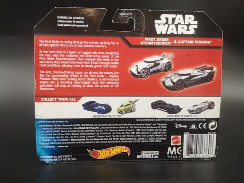 Hot Wheels - Star Wars - First Order Stormtrooper & Captain Phasma - Picture 4 of 7