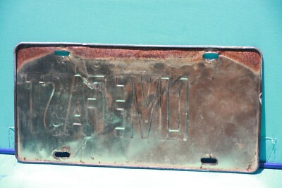 Novelty Car License Plate California 1955 James Dean Novelty