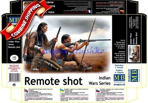 Maquette Master Box 1/35 - Figurines Guerres Indiennes WWII (1944) - Kit Plastique Neuf + Cadeau !