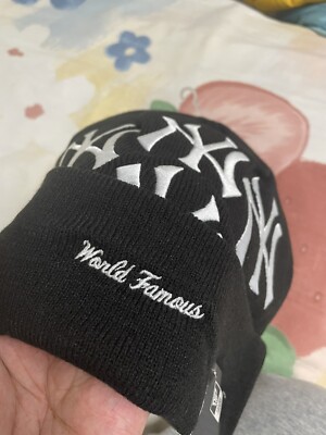 Supreme New York Yankees New Era Box Logo Beanie Black | eBay