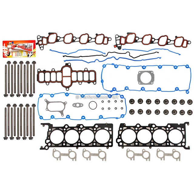 Juego de pernos de junta de culata para Ford Expedition 2000 4.6 SOHC 16V VIN 6 - WINDSOR Foto 2 de 4