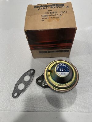 NOS Ford E1BZ-9D475-A 1980 s EGR Valve E1BE-9D475-A1A