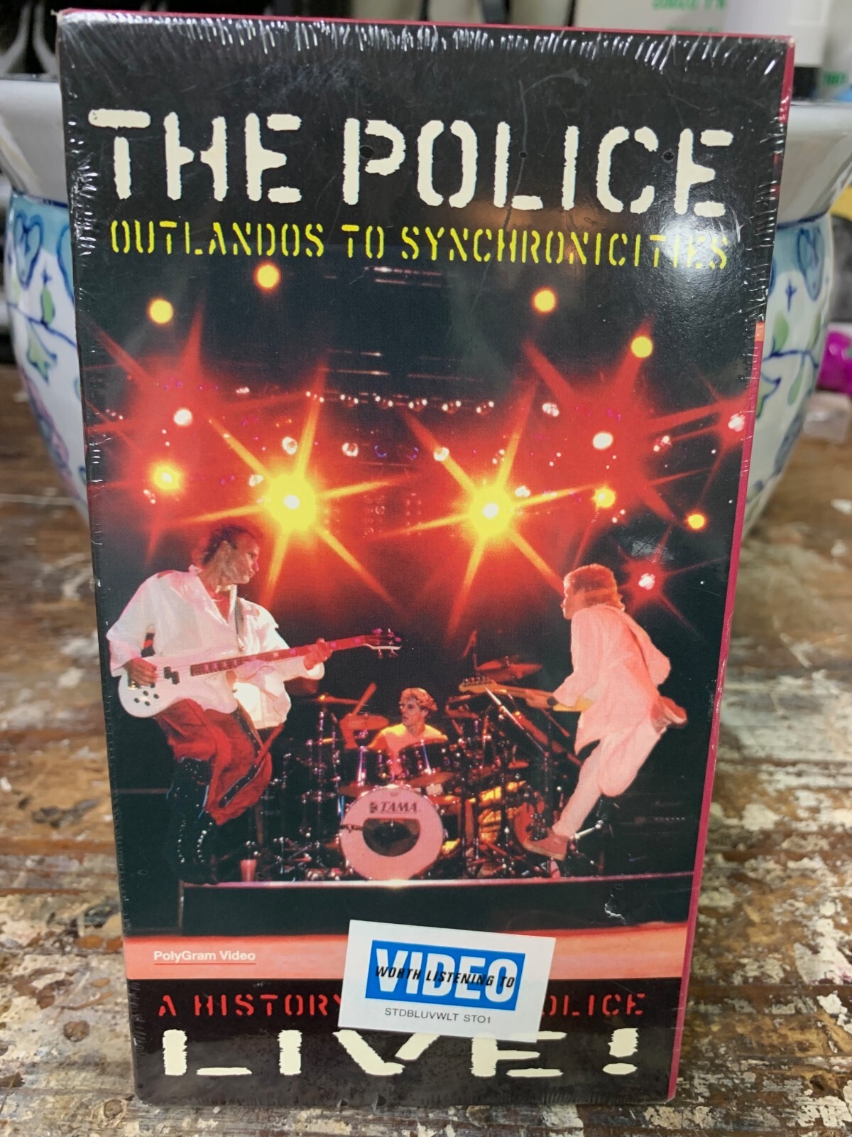 Police, The - Outlandos to Synchronicities (VHS, 1995) for sale 