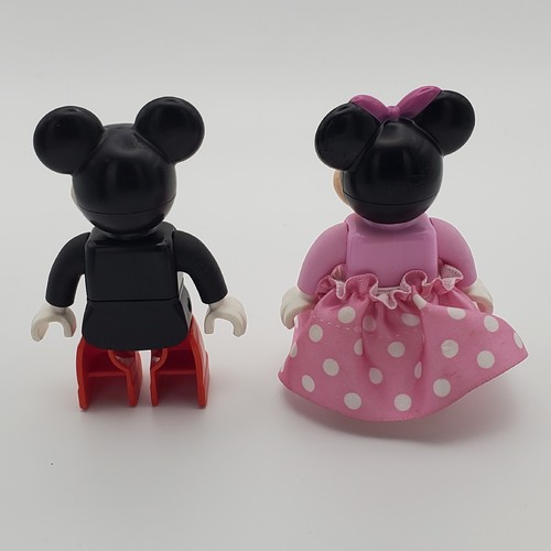 LEGO Duplo Disney Mickey Mouse and Minnie Mouse Mini Figures Pieces Lot of 2 - Picture 2 of 6