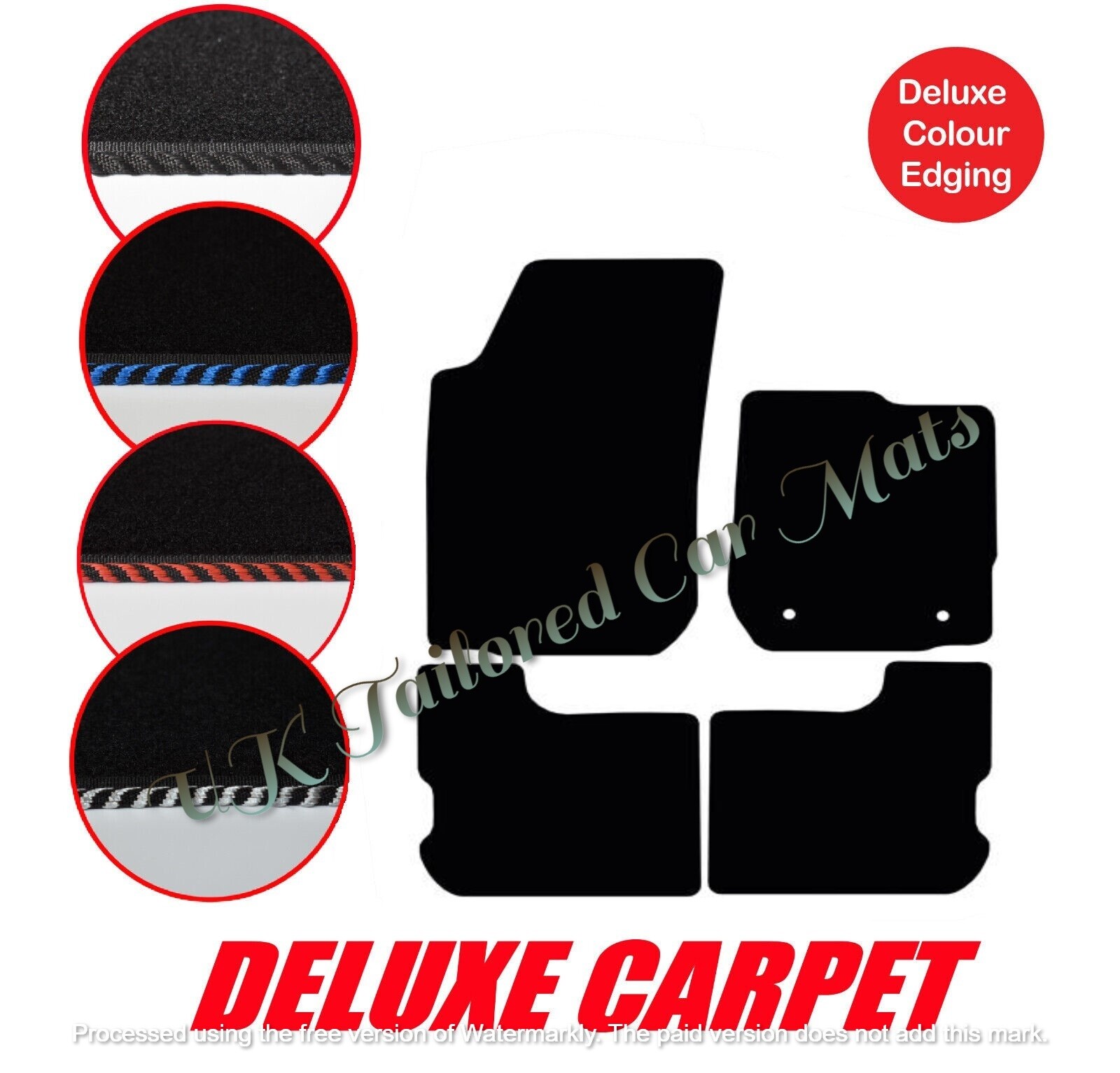 Tailored to Fit Dacia Sandero & Stepway 2013 to 2018 Carpet Car Mats