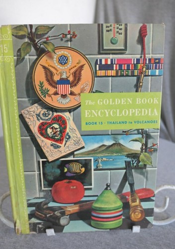 1959 Das goldene Buch Enzyklopädie Hardcover-Bücher Band 1-15 Erdferkel - Vulkane - Bild 27 von 27