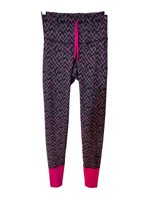 Old Navy Active Leggings, Go Dry, Multicolor Print, High Rise Sz S/P Tall New