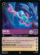 Disney Lorcana Azurite Sea - 52 Rafiki, Ethereal Guide - Rare Non Foil