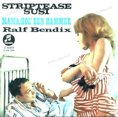Ralf Bendix - Striptease Susi 7in 1962 (VG/VG) .