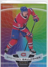 19/20 PLATINUM..BRENDAN GALLAGHER..COLOR WHEEL..# 86..CANADIENS..COMBINED SHIP