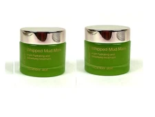 2x Whipped Mud Mask Argan Hydrating & Detoxifying Treatment Cucumber Aloe 1.7 oz
