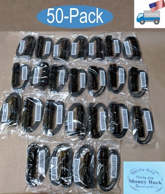 Lot 50pcs NEW Genuine ASRock 18'' SATA 3.0 6Gb/s 90-degree/Straight PC Data Cable
