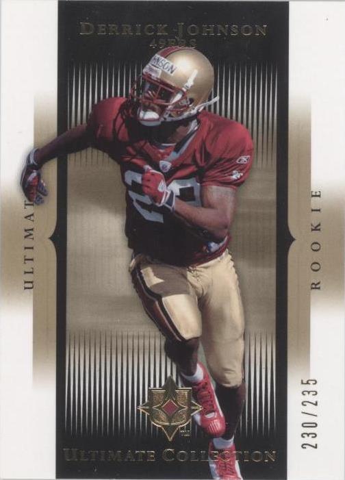 2005 Ultimate Collection Derrick Johnson #175 - 1 of 2