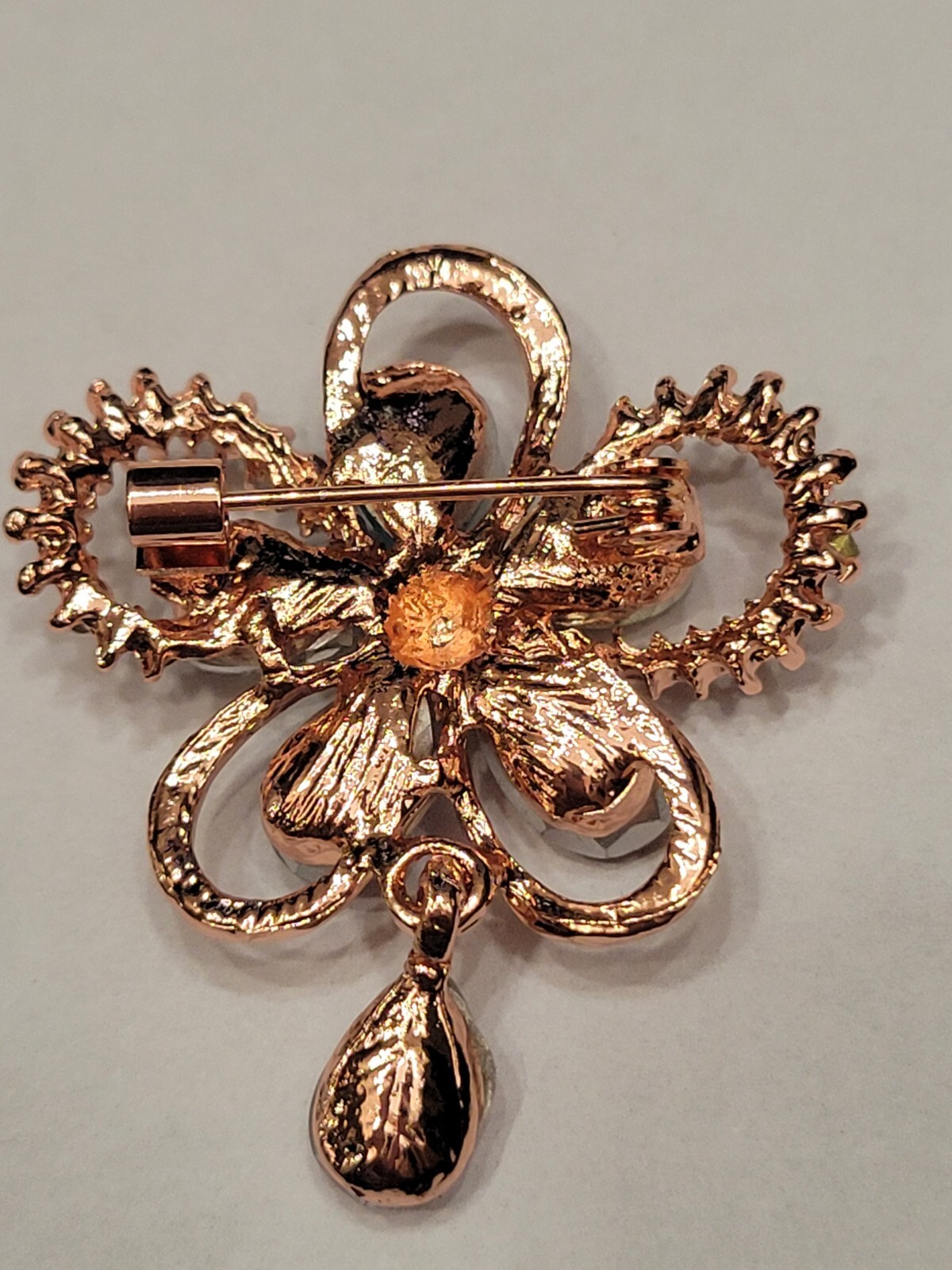 Spring Beautiful Multicolor Rhinestone Flower Flo… - image 3