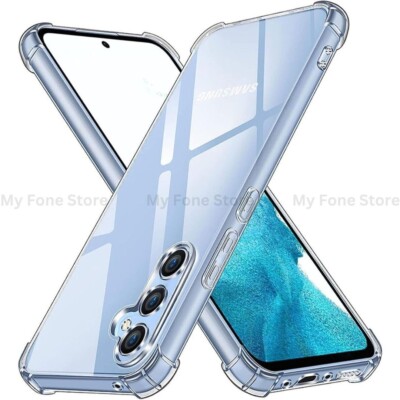 Clear Case für Samsung Galaxy S21/22/23/24/25/26 Plus Stoßfest Silikon Hülle