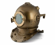 Casque de plongée Anchor 18" US Navy Mark V casque de plongée en haute mer cadeau de Noël