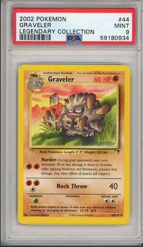 Graveler graded PSA 9 for sale on eBay