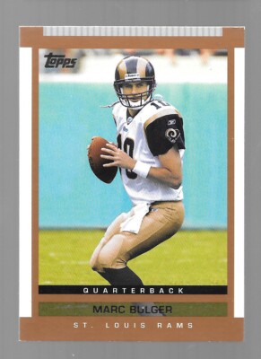 2003 Topps DPP Football Marc Bulger Rams #60 NRMT