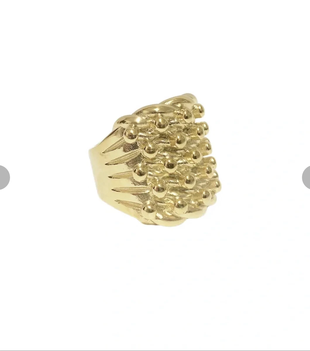 Gold keeper clearance ring for sale