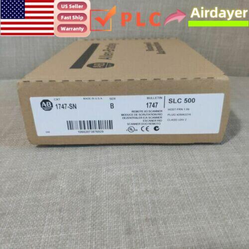 New Sealed AB 1747-SN SLC500 PLC Remote I/O Scanner Module 1747SN US Free Tax