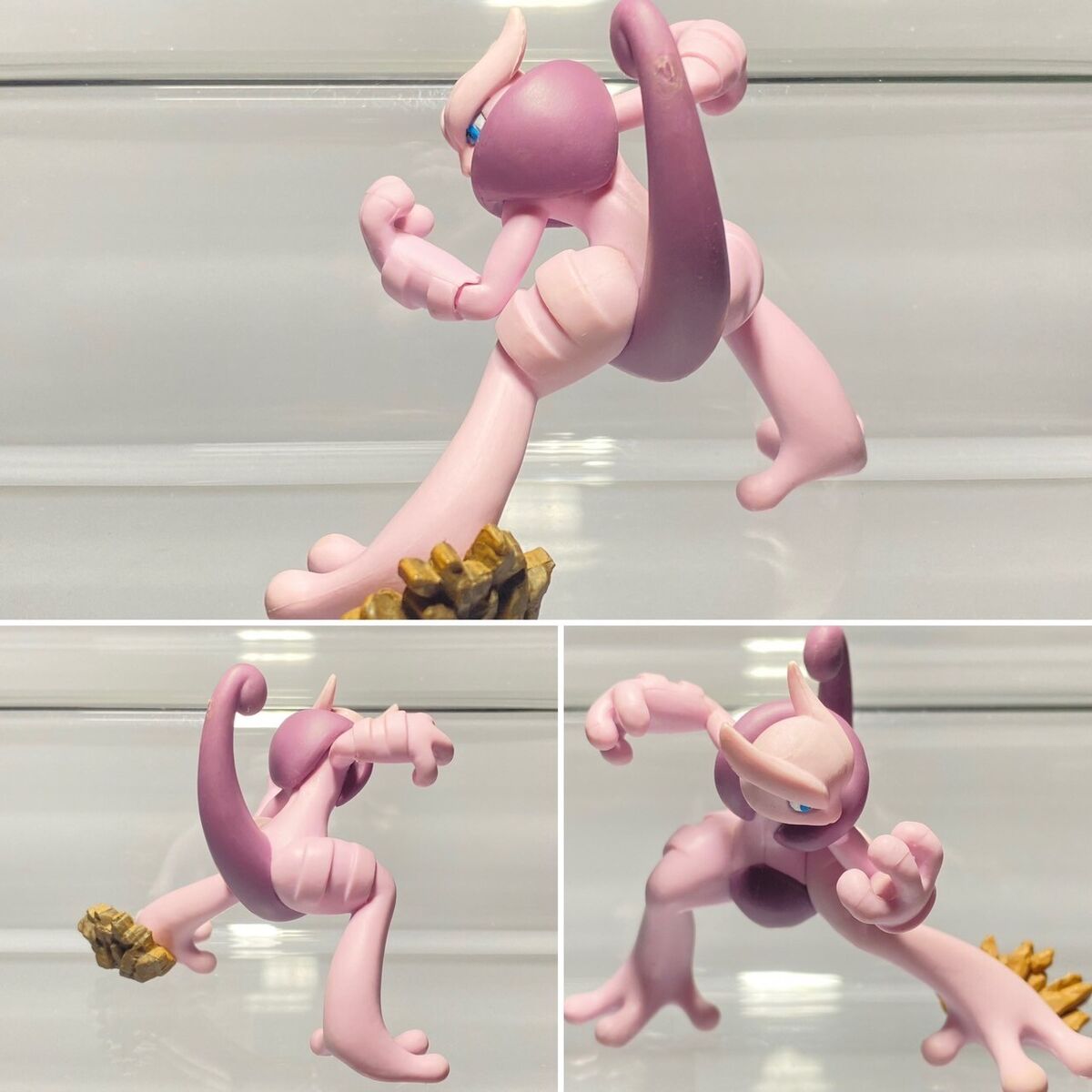 Mega Mewtwo X, Y Pokemon Monster Card Game Kaiyodo TCG Collection Figure  Toy.