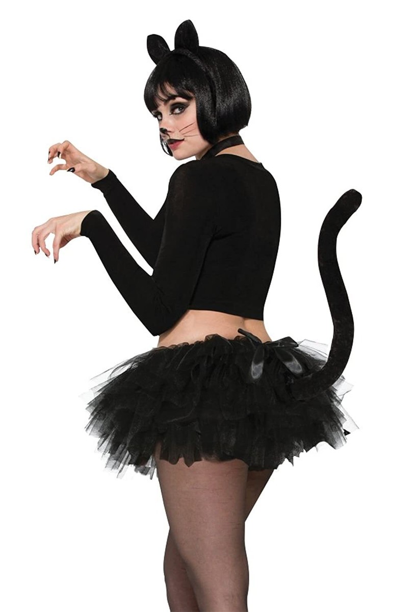 Sexy Black Cat Halloween Costume — free download