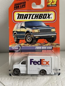 matchbox fedex truck