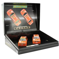 NEW Scalextric BMW E30 M3 - Team Jagermeister Twin Pack 1/32 Slot Car