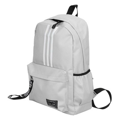 Unisex Schulrucksack Sport Wandern Rucksack Backpack Freizeit Reise Arbeit Grau