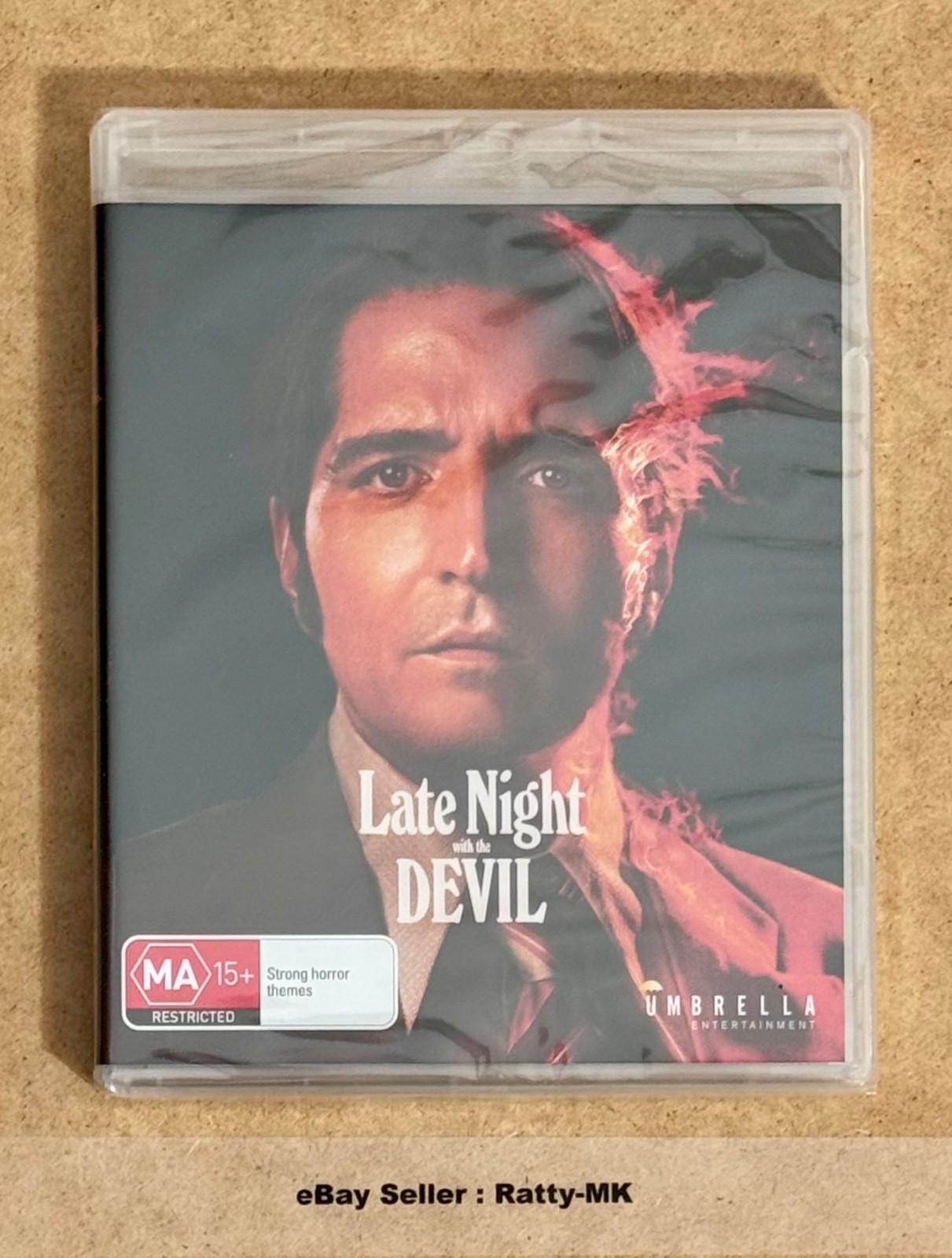 LATE NIGHT WITH THE DEVIL - (AUSTRALIAN) UMBRELLA ENTERTAINMENT BLU RAY - NEW