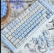Cute Cartoon Bear Pattern Keycap, 132 Keys