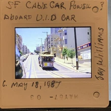 Vintage Original 35mm Train/Railroad Slide. *Info On Photo Slide Frame 1438