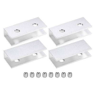 4 PCS 8-10mm Glass Fixing Clip Glass Combination Fixing Bracket