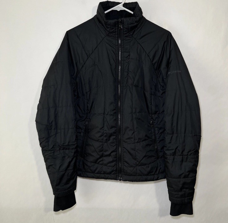 Columbia Interchange Omni Shield Full Zip Quilted Puffer Jacket Womens Large
