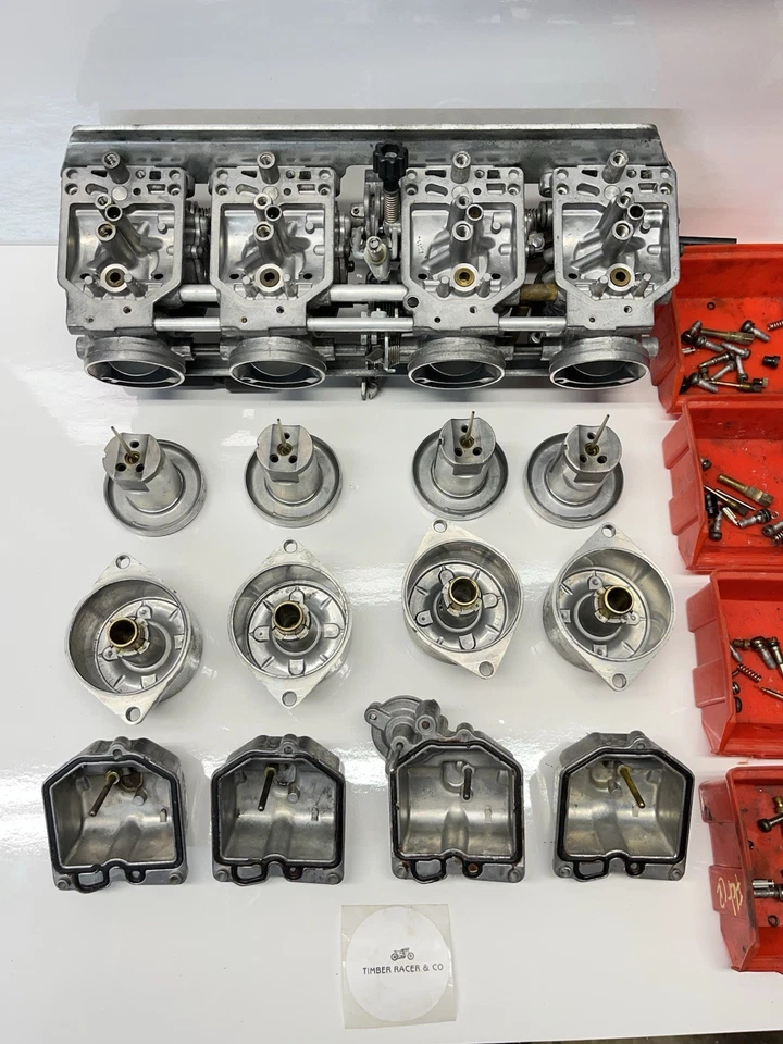 HONDA CB750 C F K SC CB 750 CARBURADOR KEIHIN VB42D FABRICANTE DE EQUIPAMENTO ORIGINAL COMPLETO - Imagem 2 de 4