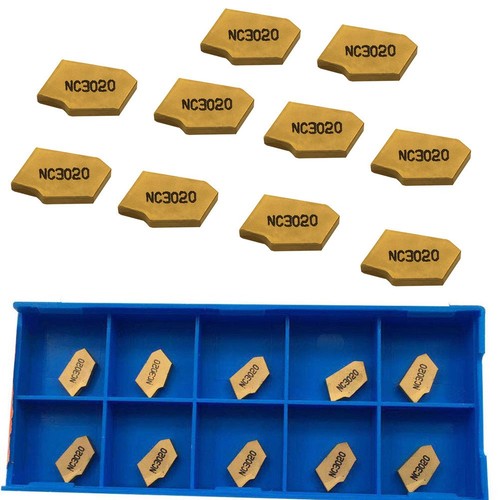 10pcs SP200 GTN-2 Grooving Cut-Off Carbide Inserts For SPB26-2/SPB32-2 - Afbeelding 18 van 22
