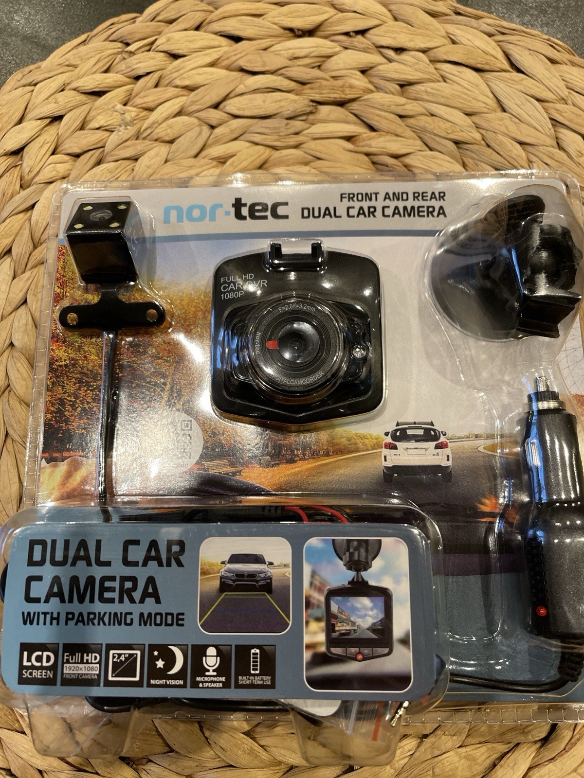 Preuve en image après accident : dashcam avant arrière grand angle pour voiture
