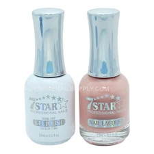 7 STAR DUO Matching Gel & Nail Polish 0.5 oz Full-Line Collection [#201-437]